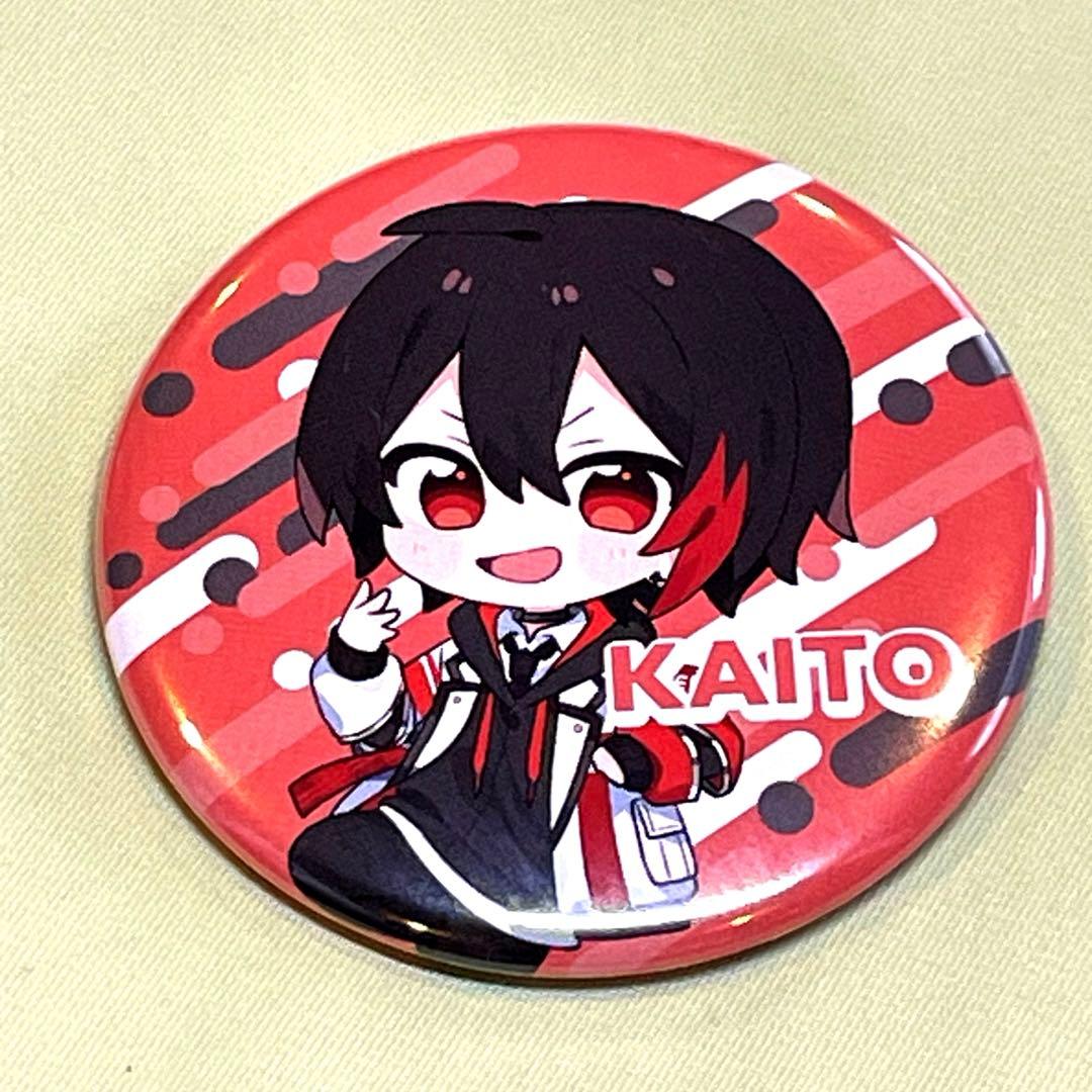おまけ付き】めろぱか 缶バッジ KAITO ミニキャラ めろんぱーかー
