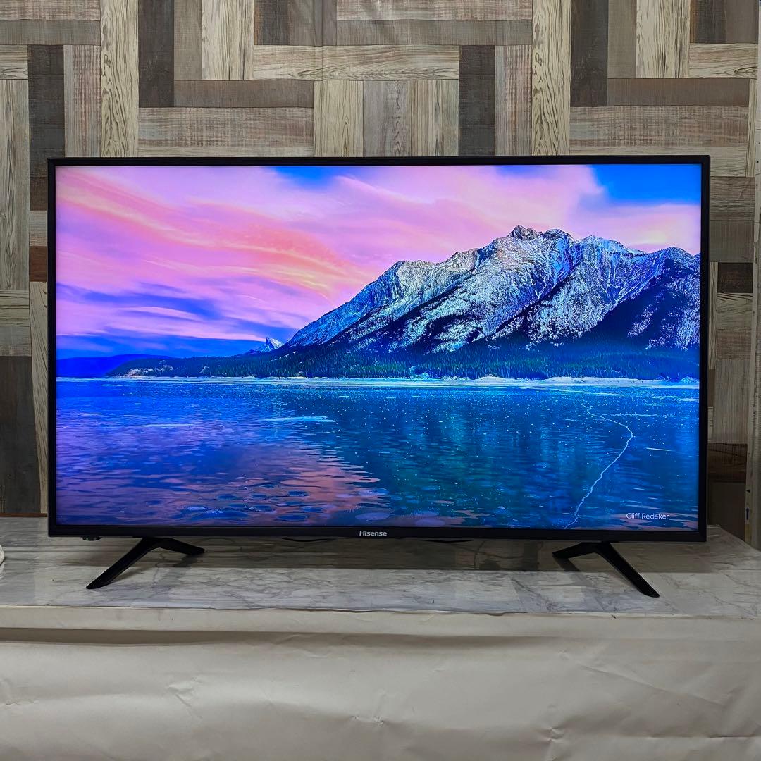 即日受渡❣️全国送料込ハイセンス43型4K液晶テレビWチューナー搭載