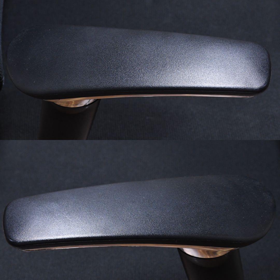 EFK37 オカムラ バロンチェア CP82BR ブラック デスクチェア - メルカリ