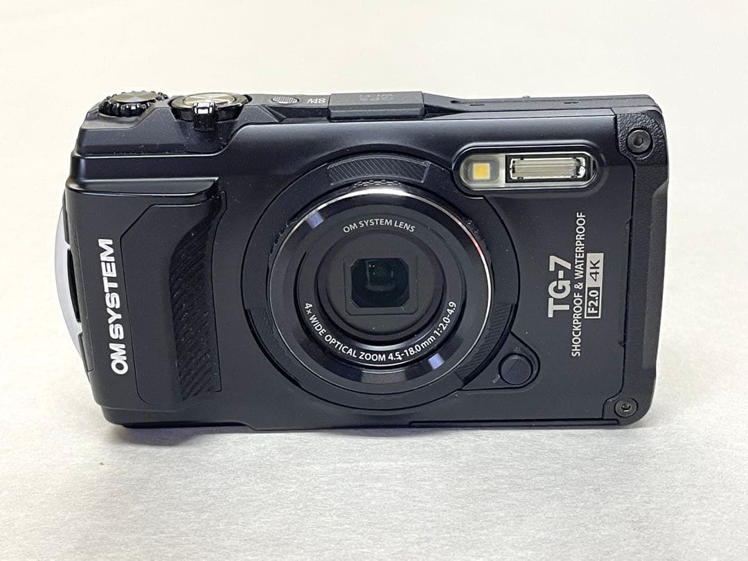 デジタルカメラ OM SYSTEM TG-7 OM System Tough TG-7 Digital Camera - Black | Olympus TG-7
