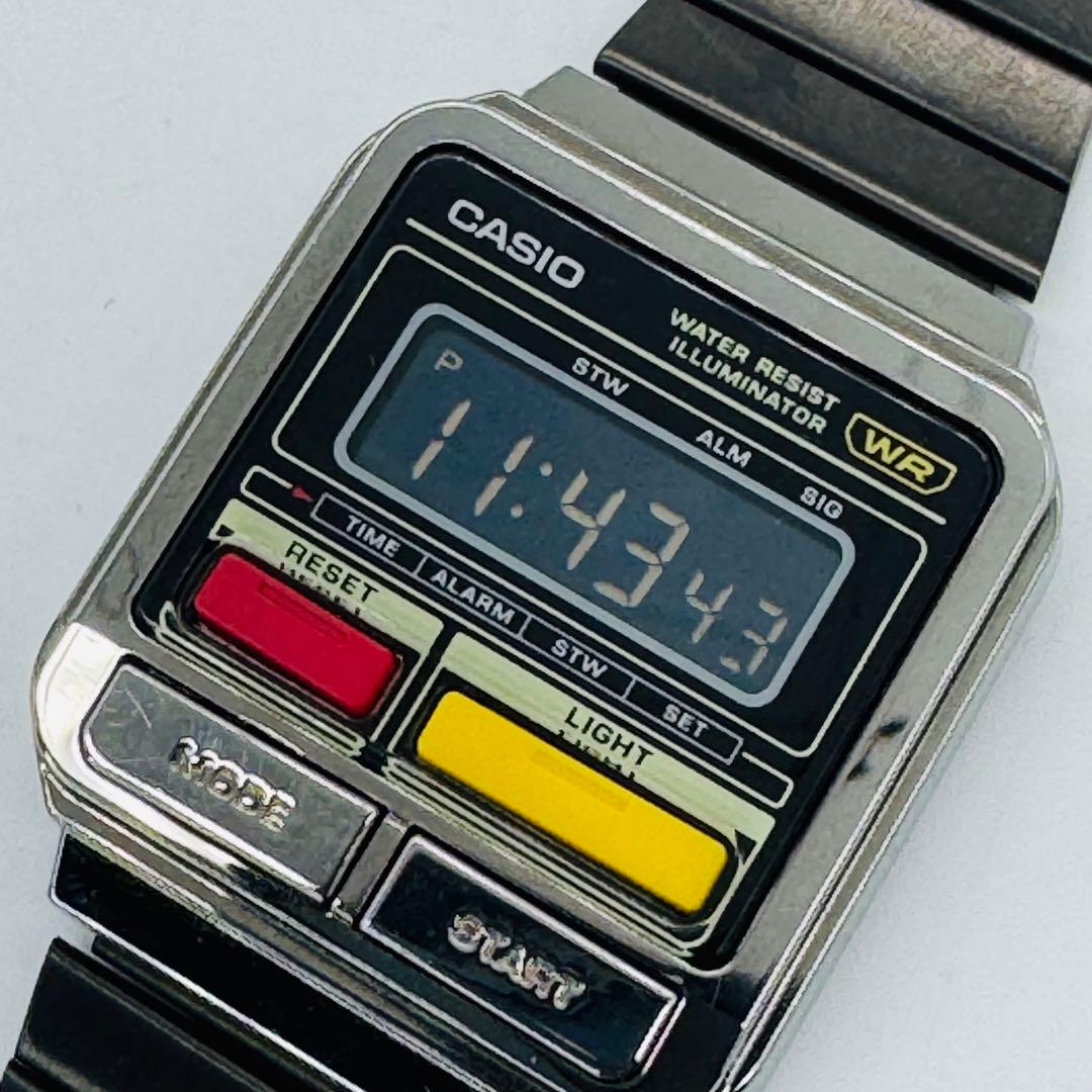 CASIO A120WE チープカシオ　 ガンメタリック【反転液晶】 CASIO A120WE チープカシオ ガンメタリック【反転液晶】 - メルカリ