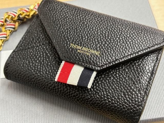 【美品】THOM BROWNE トムブラウン トリコロール名刺入れ カードケース 楽天市場】THOM BROWNE トムブラウン カードケース MAW021L 00198