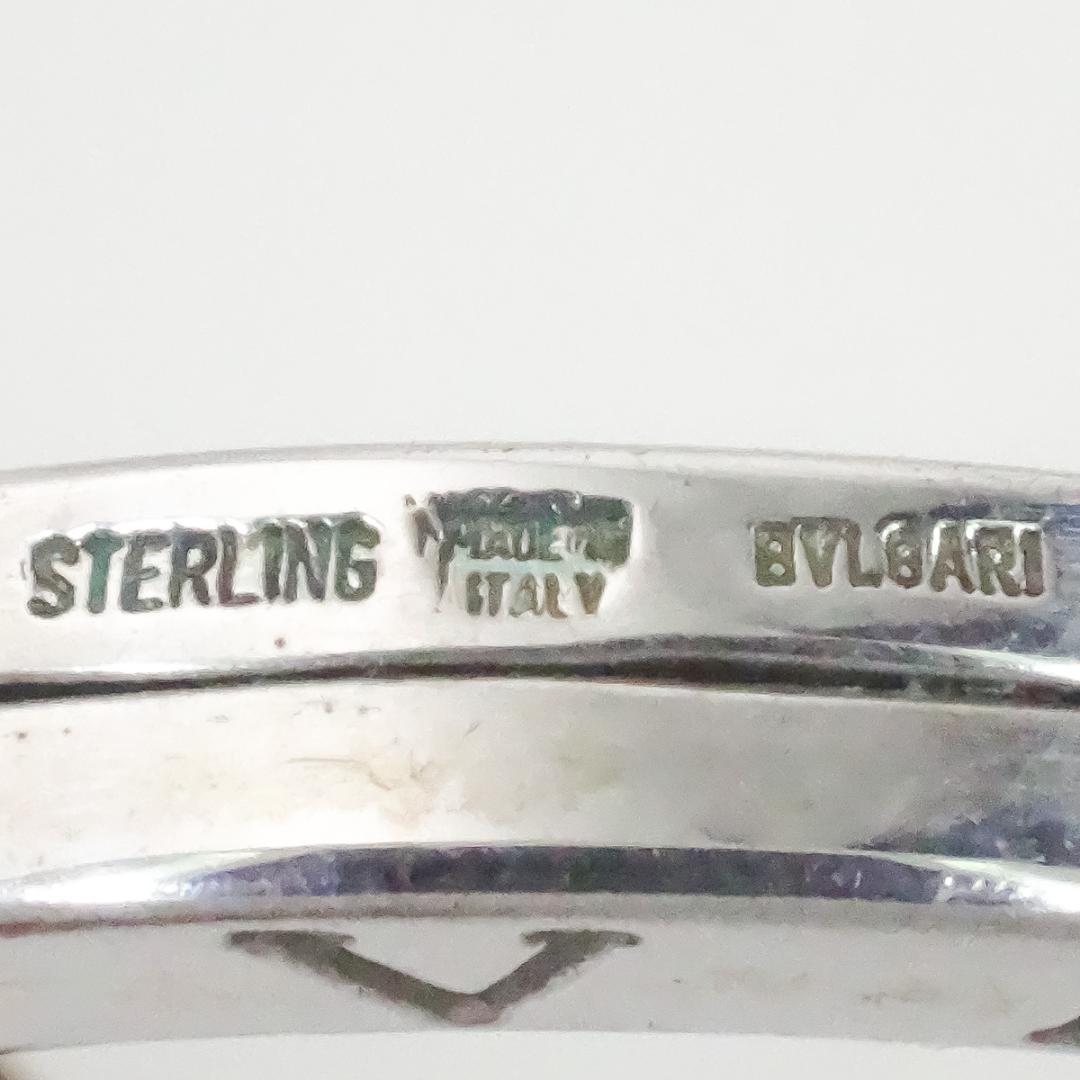 箱・革紐付き】BVLGARI ブルガリ キーリング ネックレス シルバー925