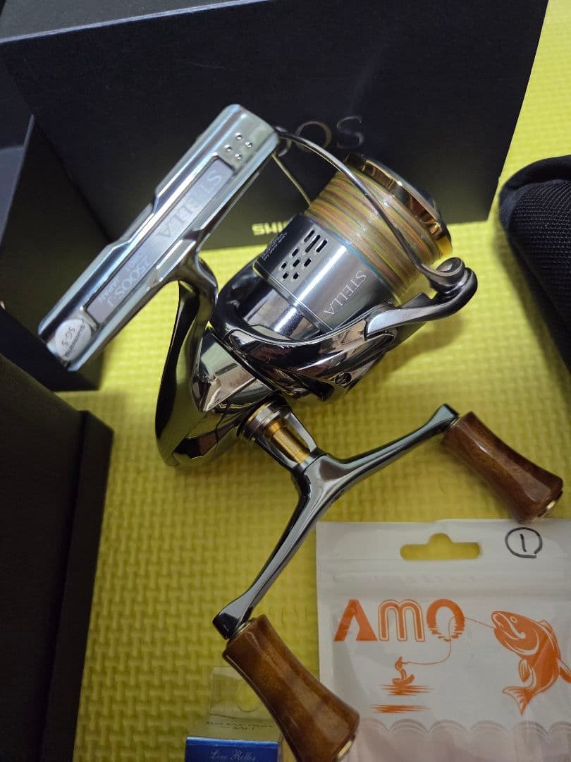 シマノ 18ステラ 2500S 夢屋ダブルハンドル - メルカリ