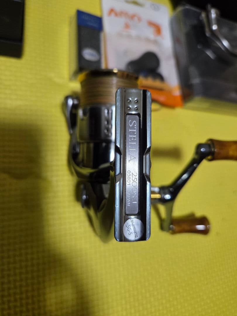 シマノ 18ステラ 2500S 夢屋ダブルハンドル - メルカリ