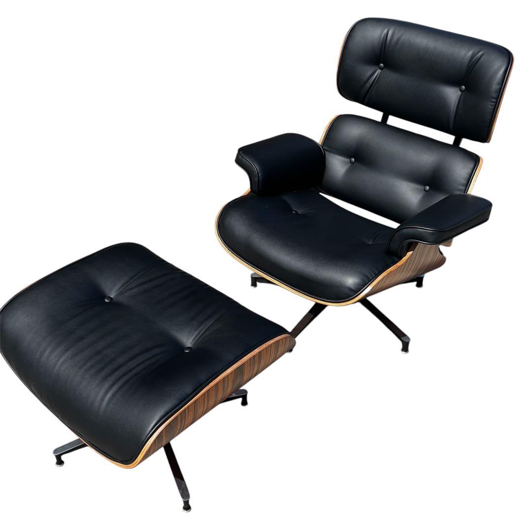 【美品✨】イームズ リプロダクト ラウンジチェア アームチェア　オットマン別売り リプロダクト イームズ ラウンジチェア&オットマン | トリノス
