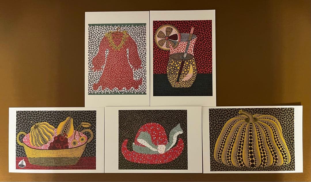 草間彌生 ポストカード 5枚セット - メルカリ