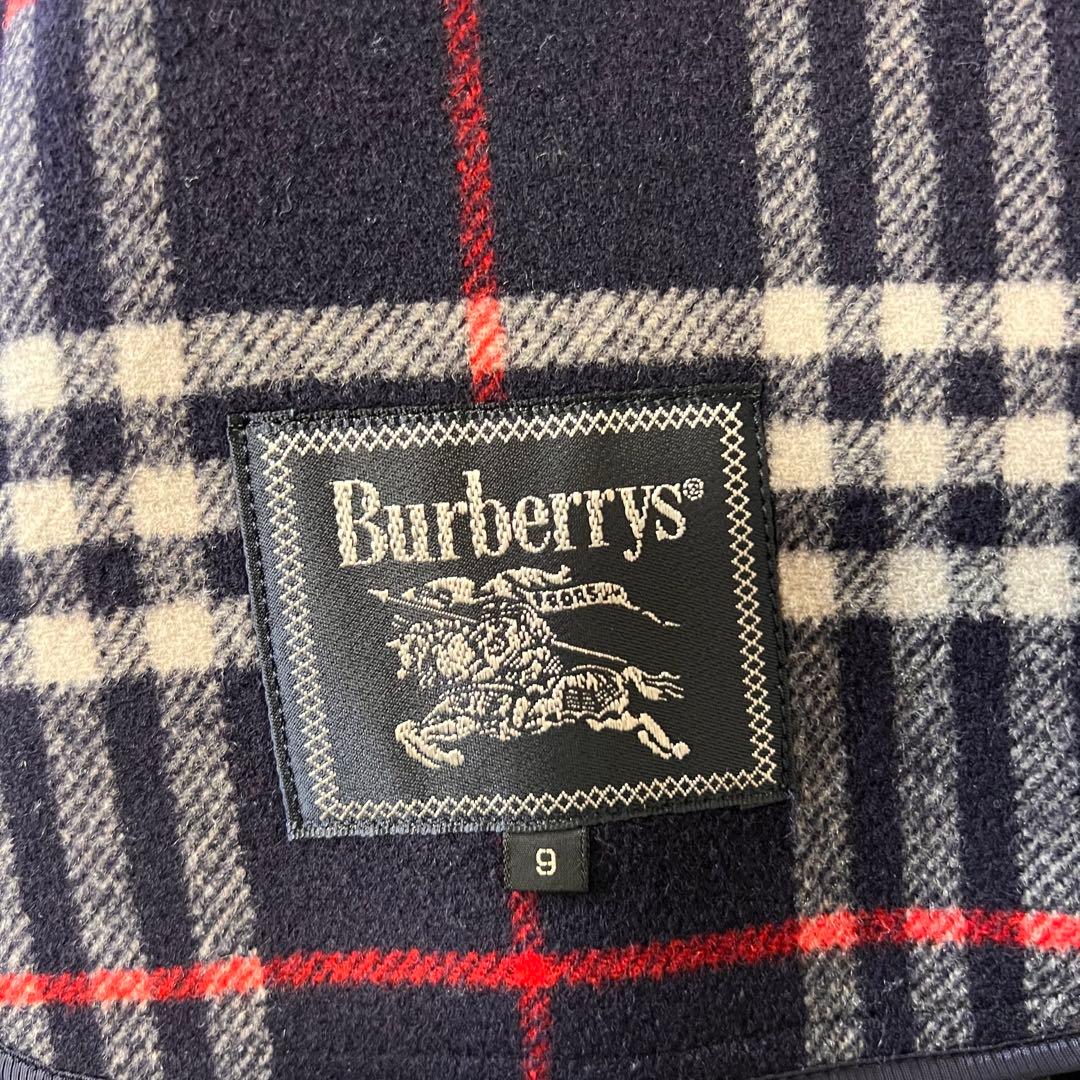 バーバリー カシミヤ混 チェスターコート ネイビー ダブル 9号 - メルカリ