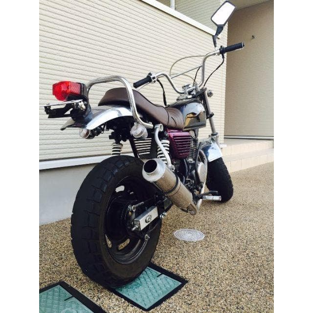 新品 エイプ50 100 ツインサスアダプター 塗装込み KBC製 Wサス