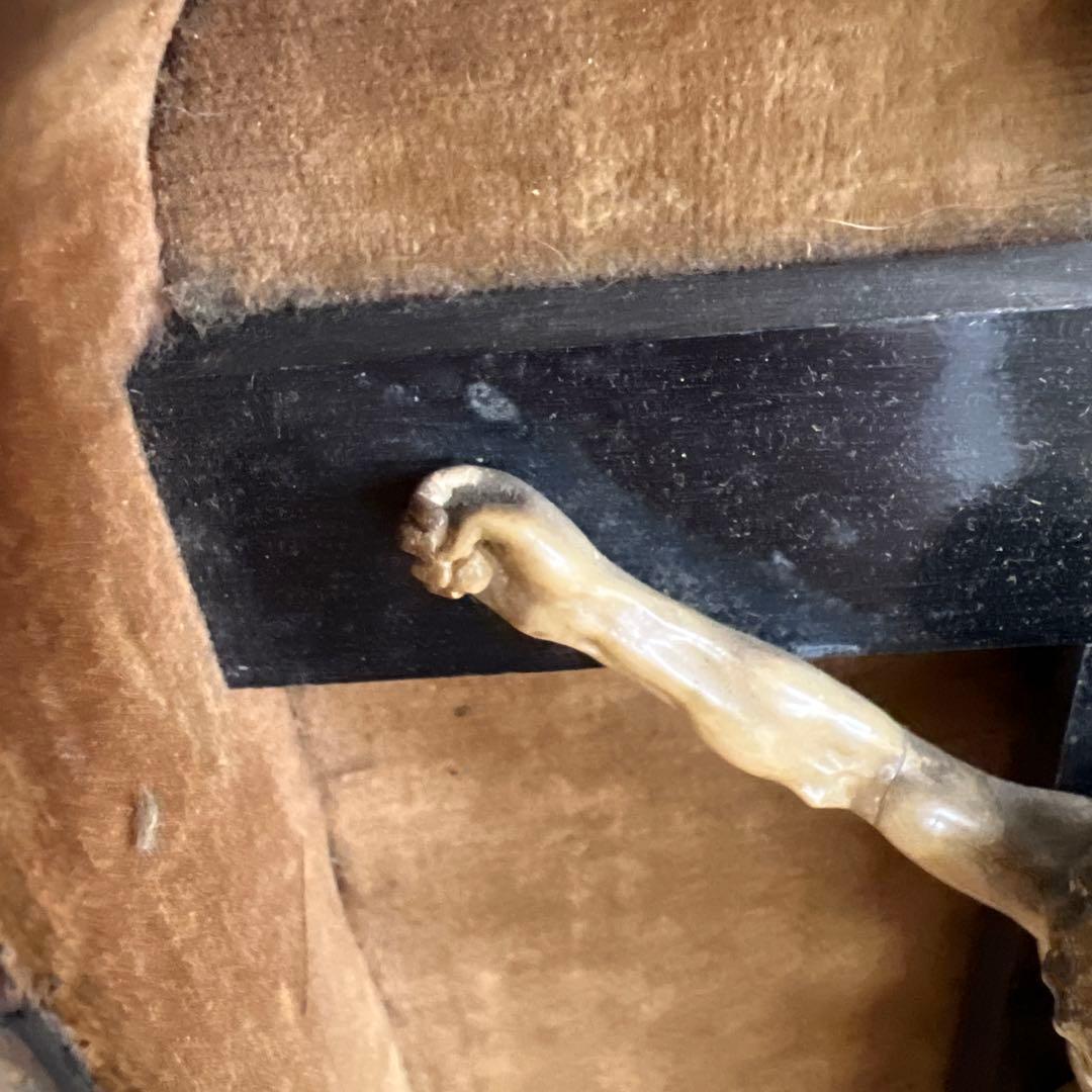 古代キリスト逗子入全体高さ31㎝/647g 東Y7-0717①トトオ