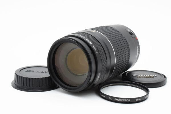 レンズ(ズーム) Canon EF 75-300mm F4-5.6 III USM AA3133 Amazon.com : Canon 75-300mm F4-5.6 III EF Lens (Non-USM) : Camera