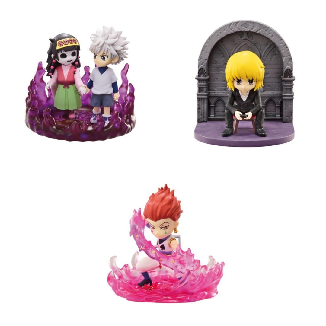 HUNTER×HUNTER DESKTOP×HUNTER6 フィギュア 3個 - メルカリ