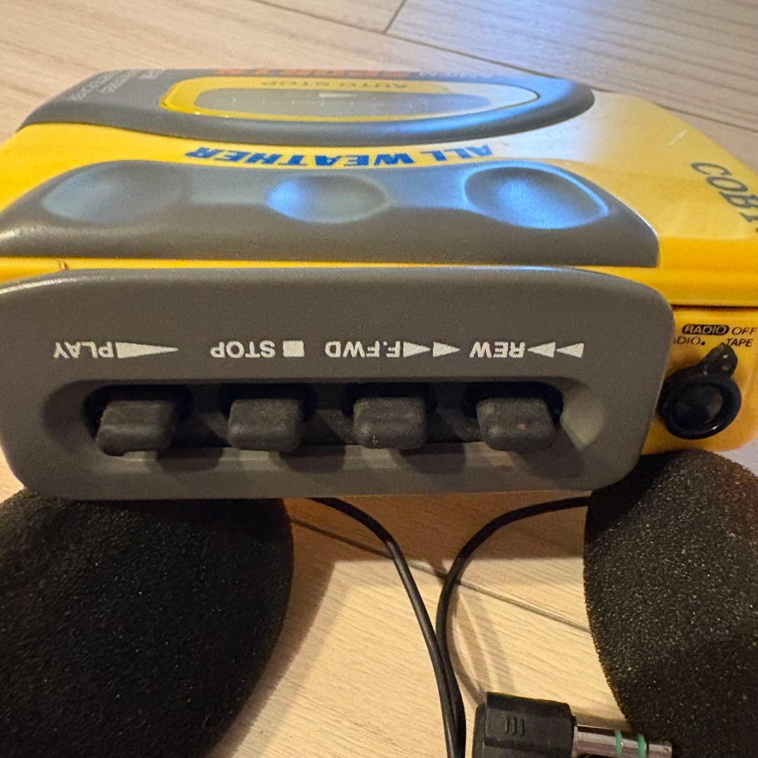 希少レア】COBY CX-56 カセットプレーヤー AM/FMラジオチューナー