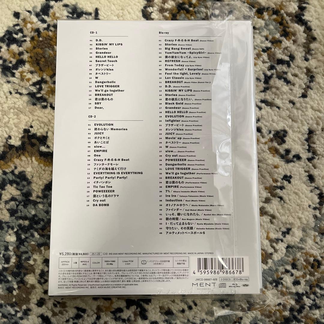 Man THE BEST 2020 - 2025 3形態Blu-ray