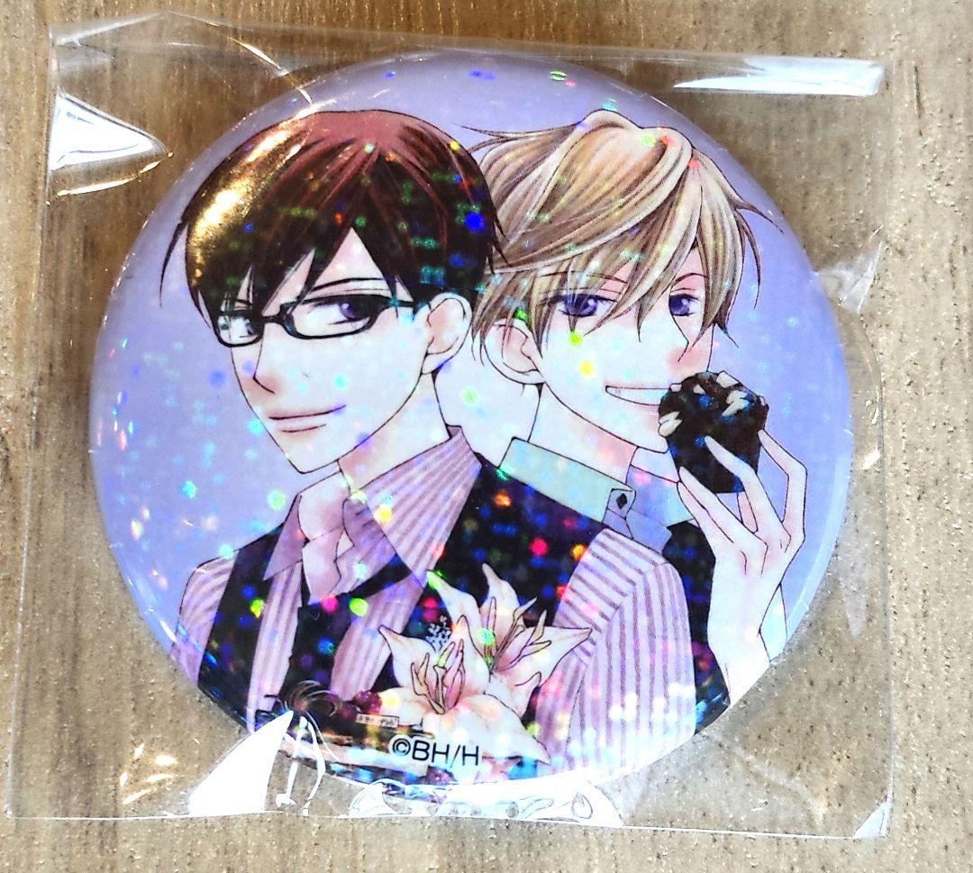 桜蘭高校ホスト部 環 鏡夜 ホロ缶バッジ - メルカリ