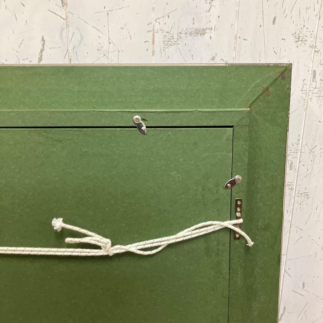 中井 亮 ネパール山脈 油彩画 油絵 絵画 真筆 F6号相当 額装 額縁 風景画