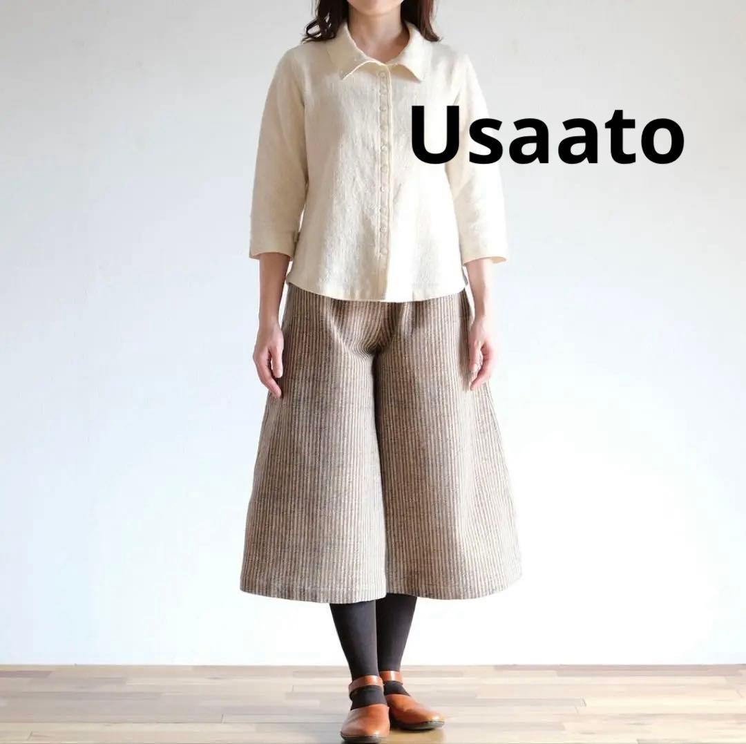 うさとの服 usaato キュロット ガウチョパンツ size4 うさとの服 販売 usaato キュロット ガウチョパンツ size4 うさとの服