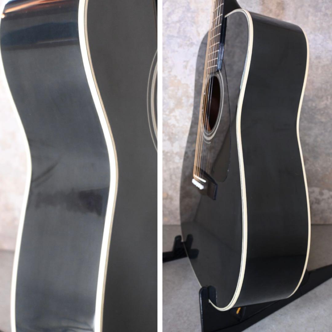整備・清掃・弦交換済】YAMAHA FG-412 BL アコギ ブラック 黒