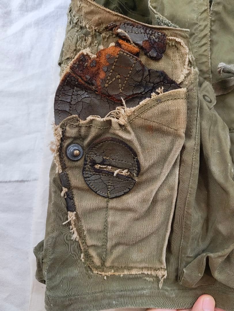 40s USミリタリー C-1ベスト 初期型 vintage ボロ - メルカリ