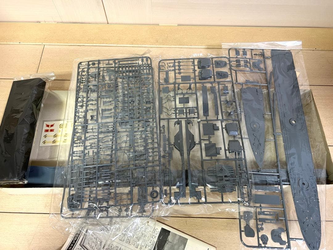 超希少・未組み立て】ニチモ 1/200 旧日本海軍 駆逐艦 不知火 シラヌイ