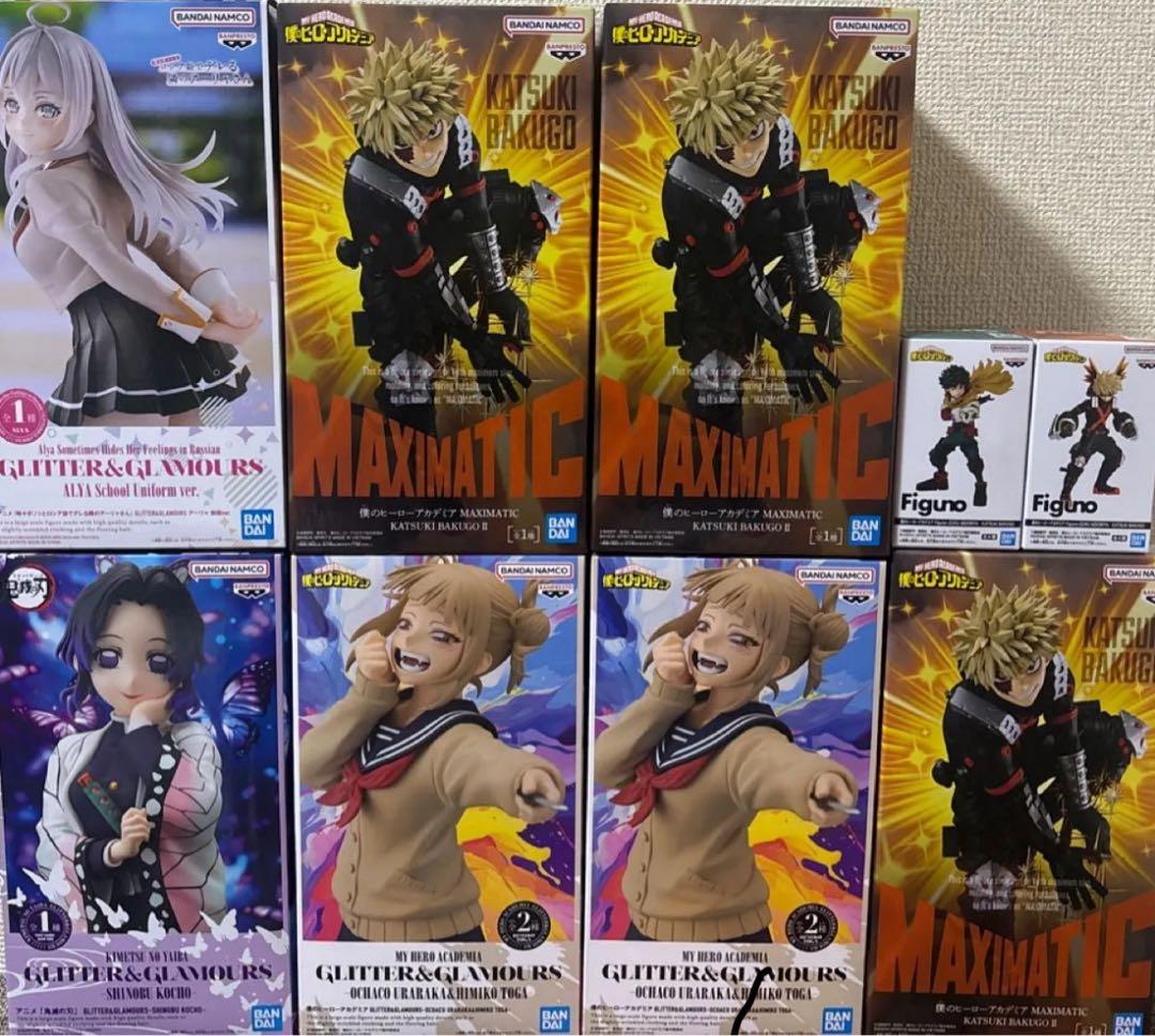 新品未開封】フィギュア まとめ売り 9点セット - メルカリ