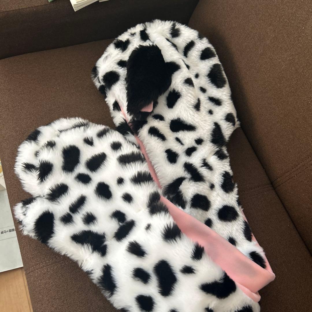 ディズニー101匹わんちゃんファンキャップマフラー - メルカリ