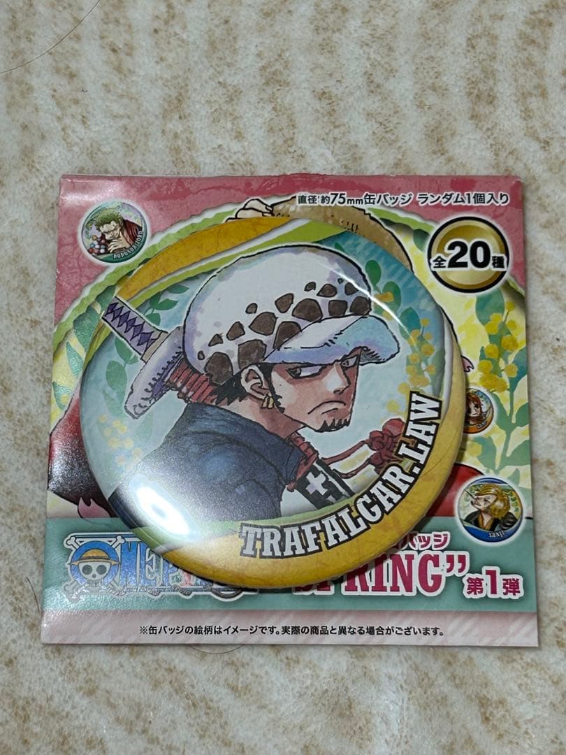 ワンピース コレクション缶バッジ SPRING ロー - メルカリ