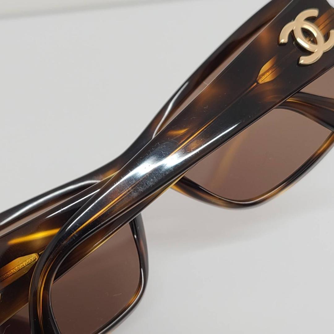 シャネル CHANEL サングラス 01454 91235 ブラウン系 - メルカリ