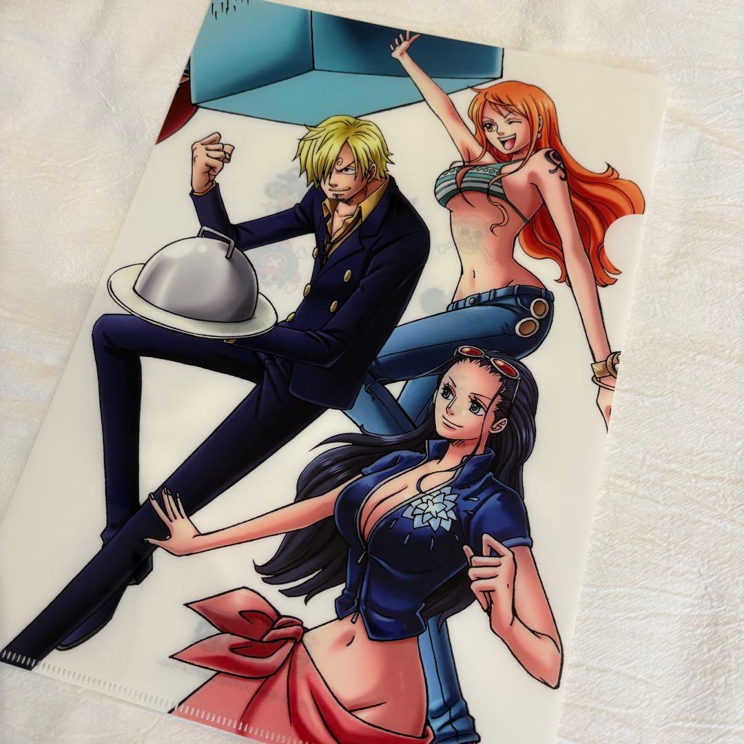 ワンピース クリアファイル nanacoカード - メルカリ