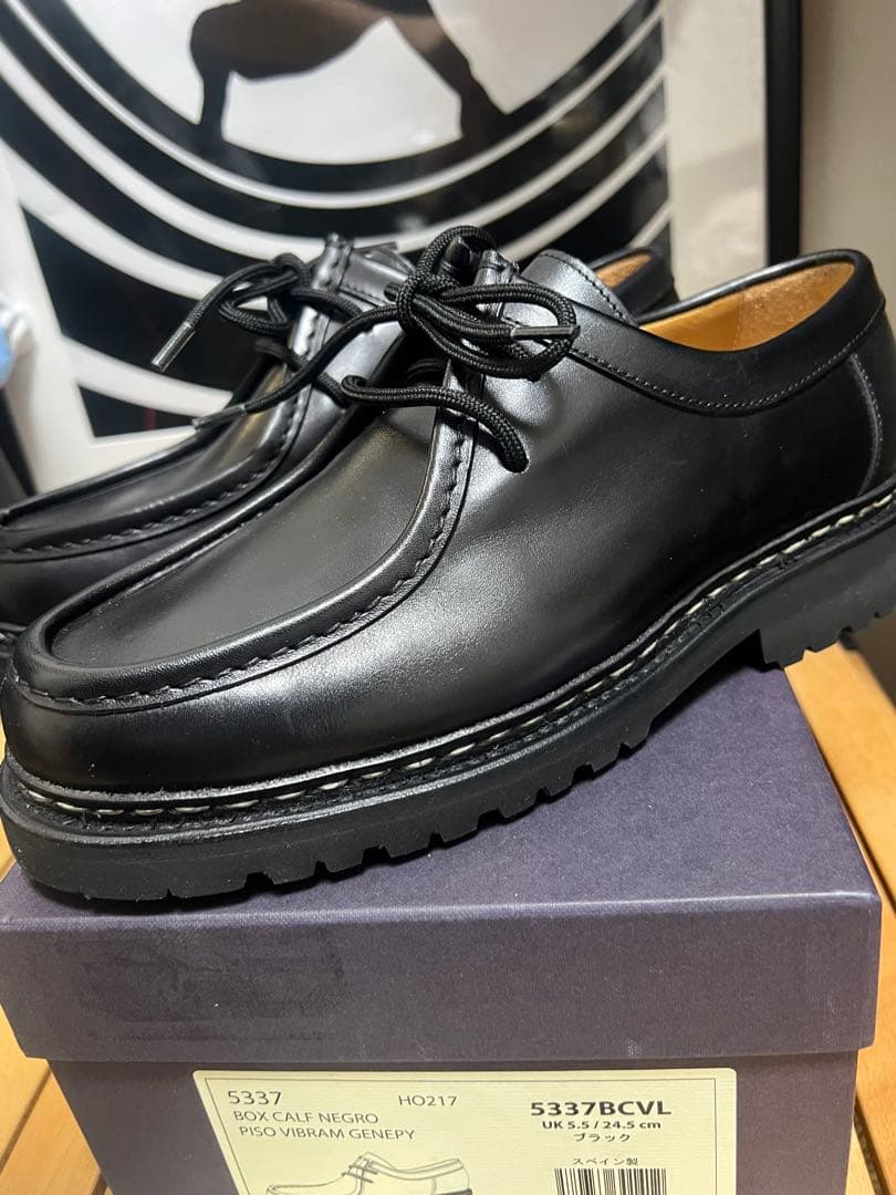 Berwick 5337BCVL ブラック モカシン UK5.5 - メルカリ
