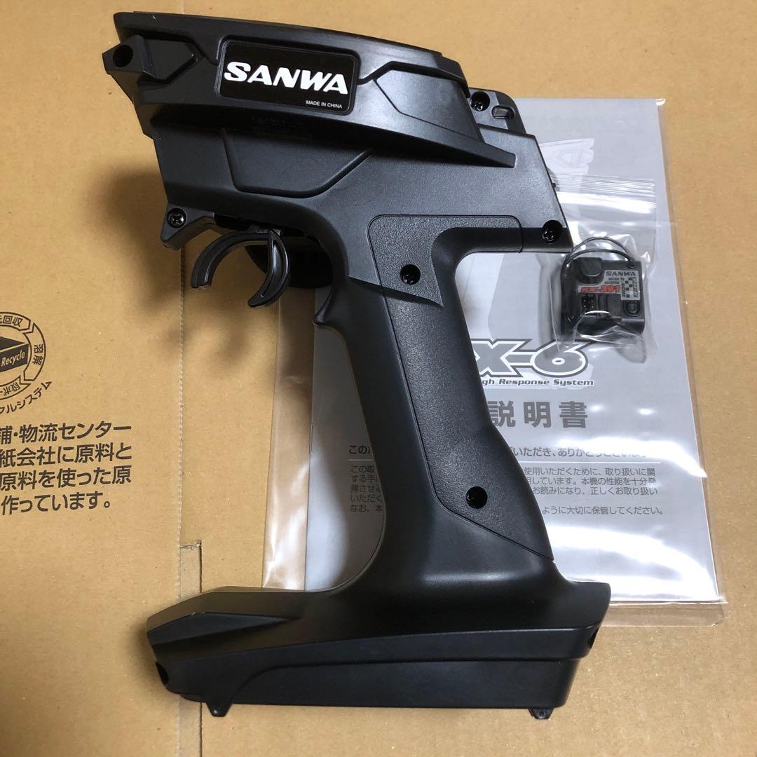 SANWA MX-6 プロポ 送受信機セット 2.4GHz 限りなく美品