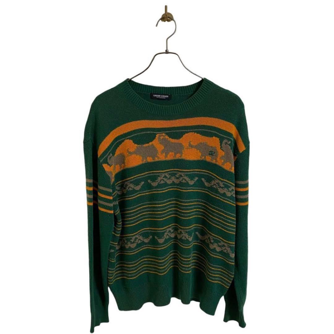 アンダーカバー UNDERCOVER 1997SS エレファントニット グリーン