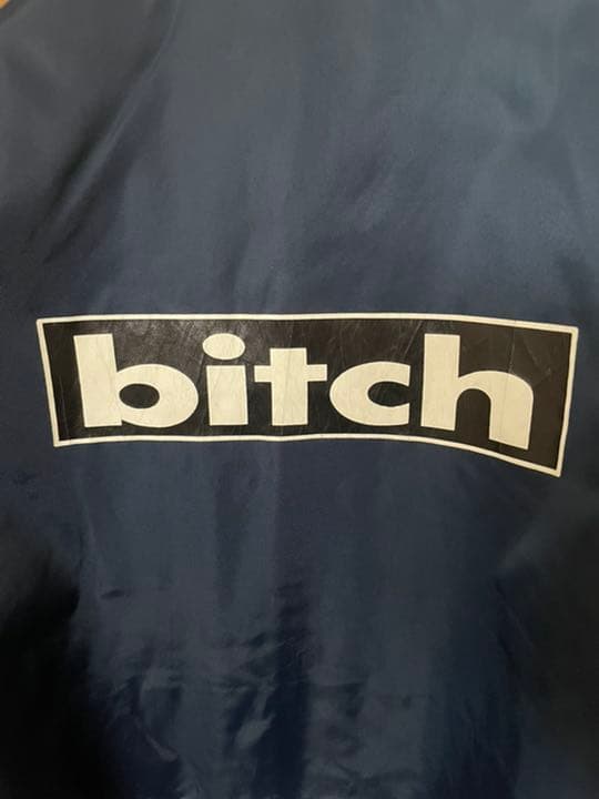 レア 90s bitch skateboards コーチジャケットビッチスケート