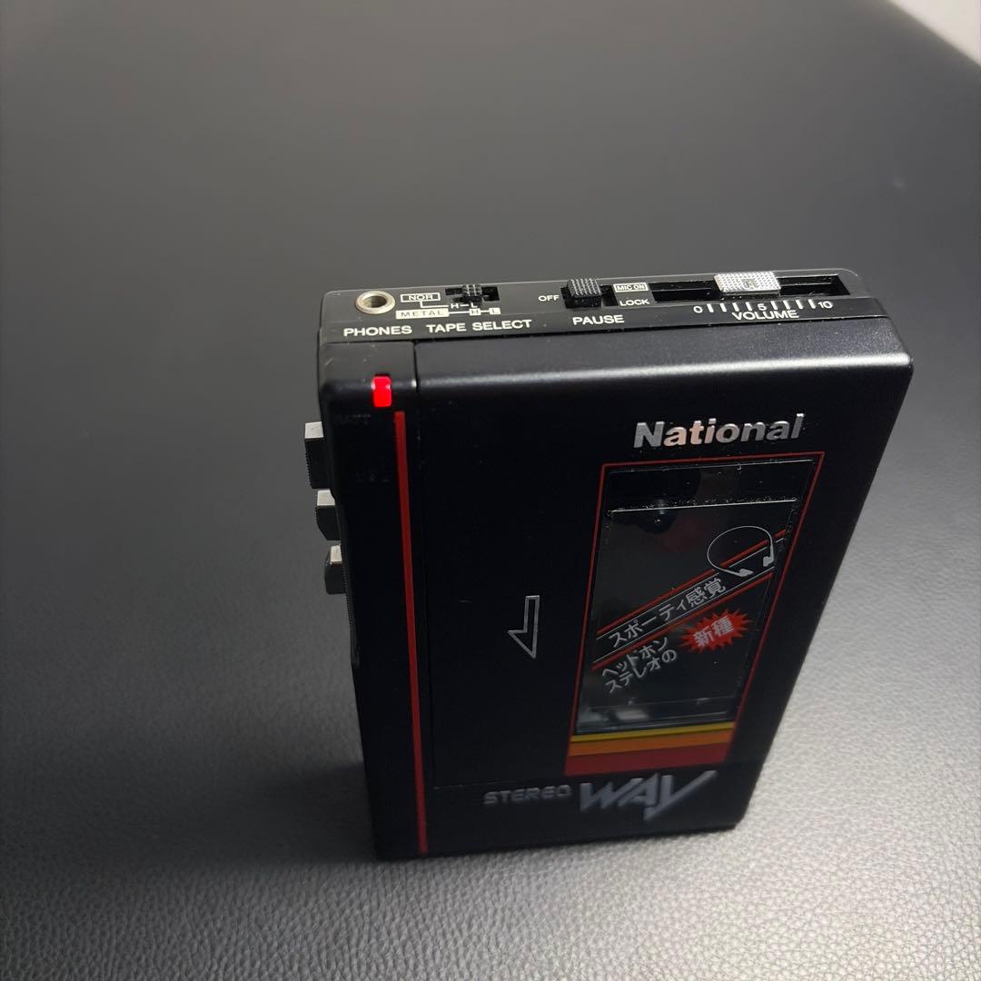 National way RQ-J9 カセットプレーヤー カセットテープ レトロ - メルカリ