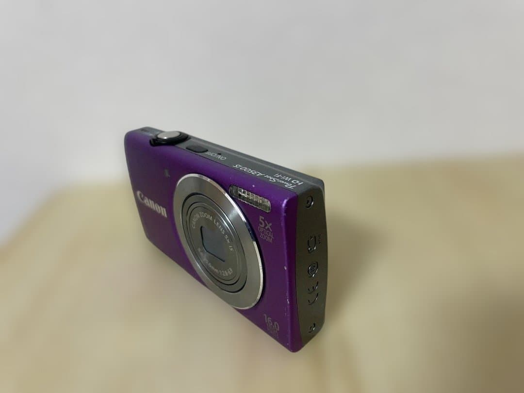 Canon コンパクトデジタルカメラ 紫 16.0MP