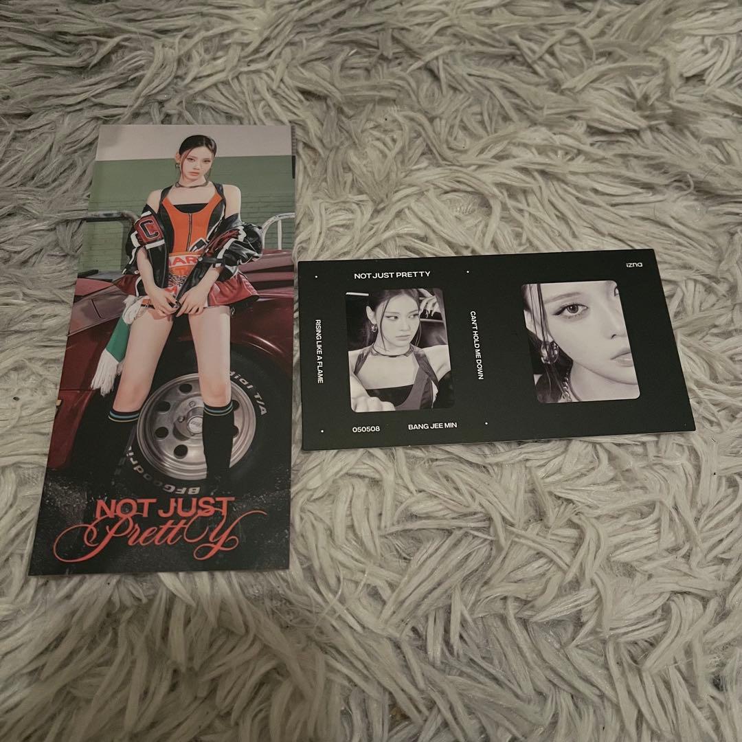 izna ジミン not just pretty 封入 チケット ムードフレーム - メルカリ