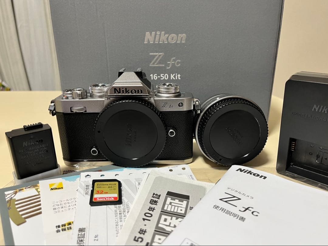FKB-NEKOニコン(Nikon)Zfc 16-50 VR レンズキット ニコン(Nikon) Zfc 16-50 VR レンズキット シルバー APS-C ミラーレス