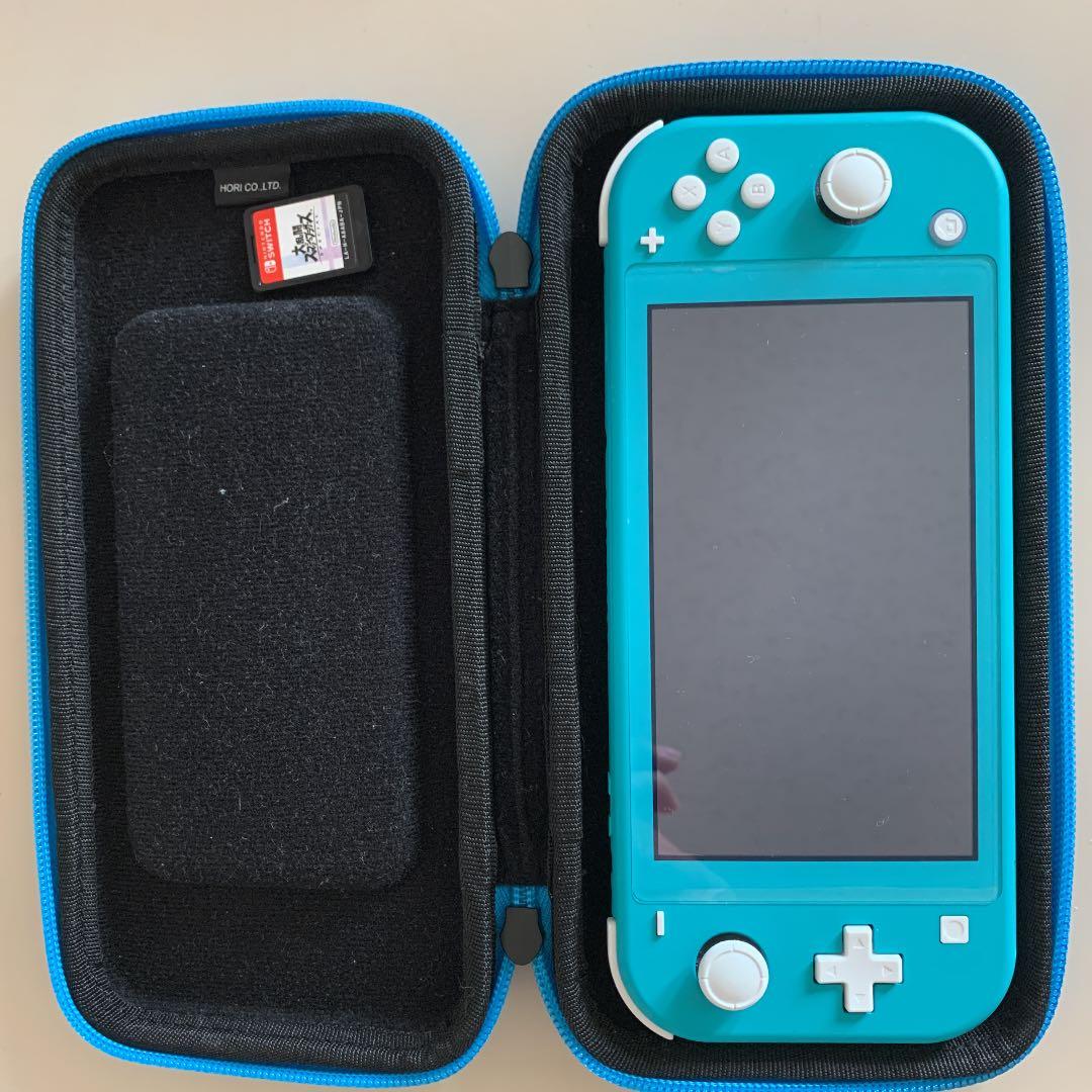 任天堂スイッチライトターコイズ　大乱闘スマッシュブラザーズ　ケース付き nintendo switch lite | My Nintendo Store（マイニンテンドーストア）