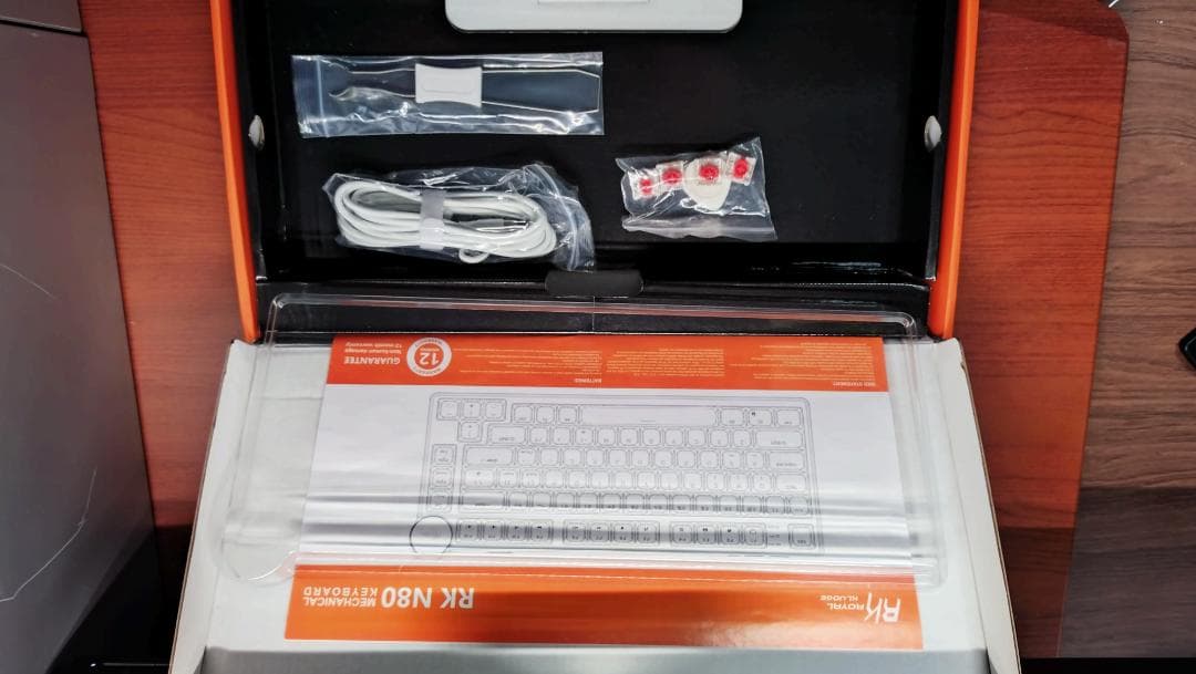 動作確認美品、透過キーキャップMod】Royal Kludge RK N80 - メルカリ