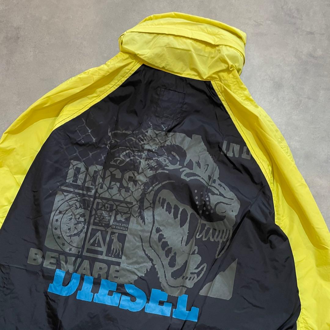 90s 00s DIESEL ディーゼル ナイロンジャケット 金タグ - メルカリ