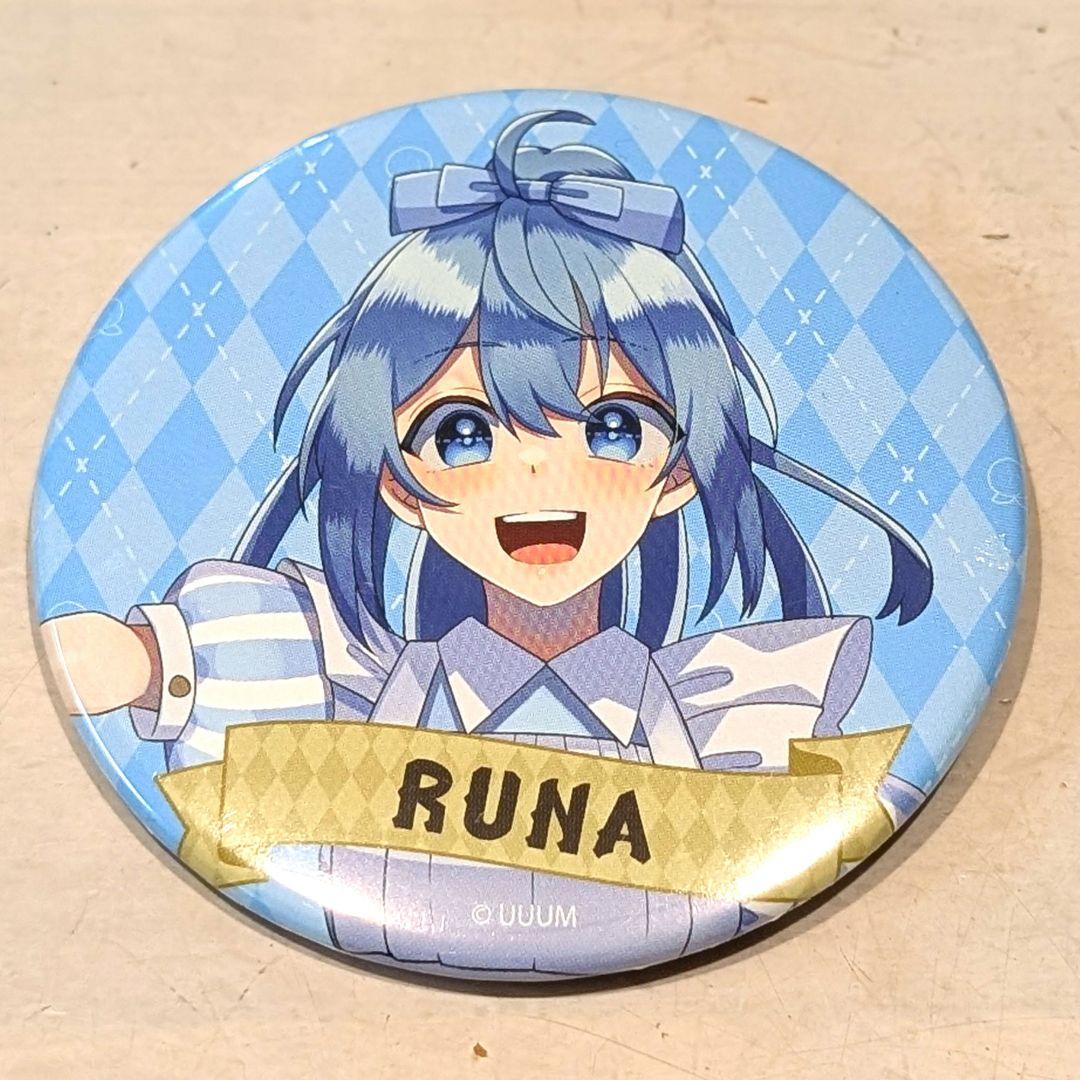 るなさん 缶バッジ マスコット キーホルダー カラフルピーチ - メルカリ