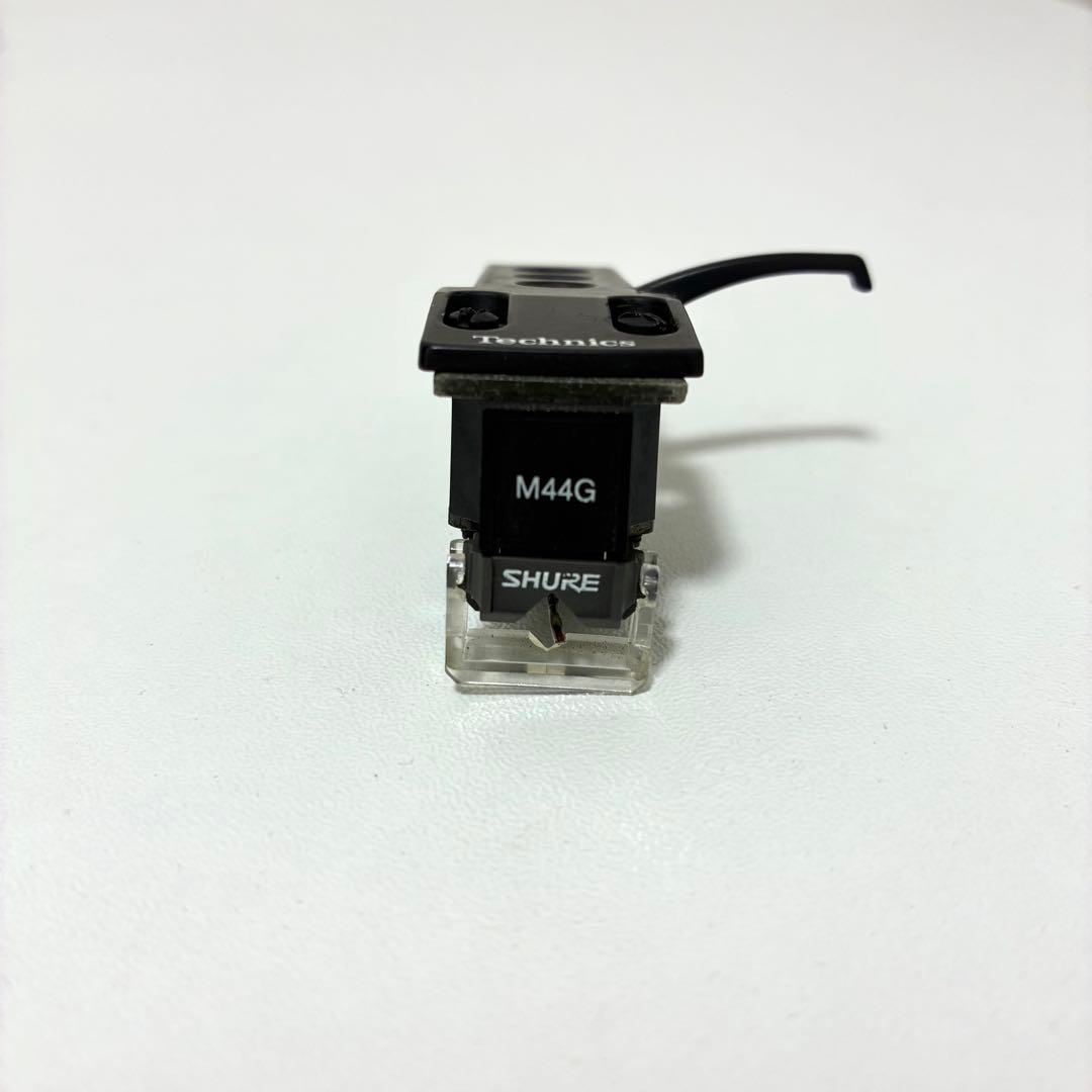 SHURE M44G カートリッジ Technicsヘッドシェル 針付き - メルカリ