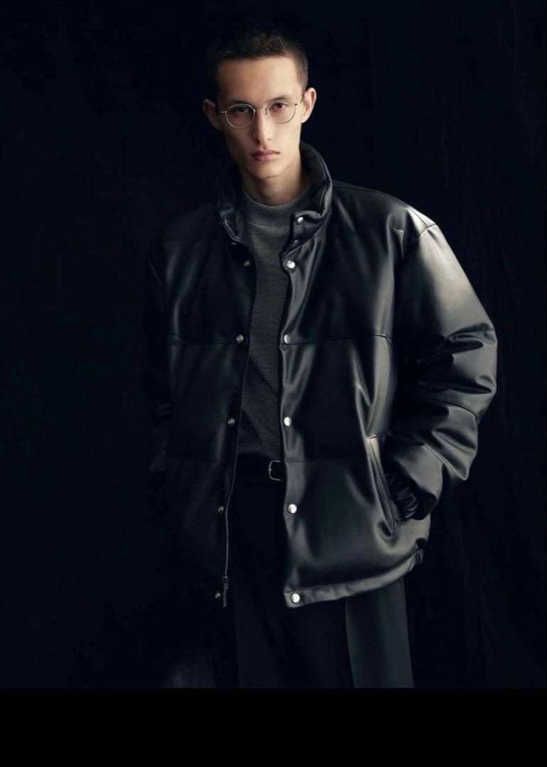 着用少】BEAUTY&YOUTH別注 Schott レザー ダウンジャケット - メルカリ