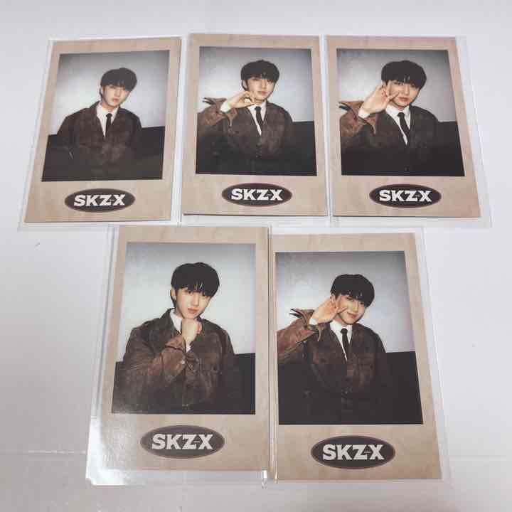 StrayKids Skz-x ペンミ ポラロイド チャンビン チャンビン☆ StrayKids スキズ トレカ ポラロイド 特典 IDフォト