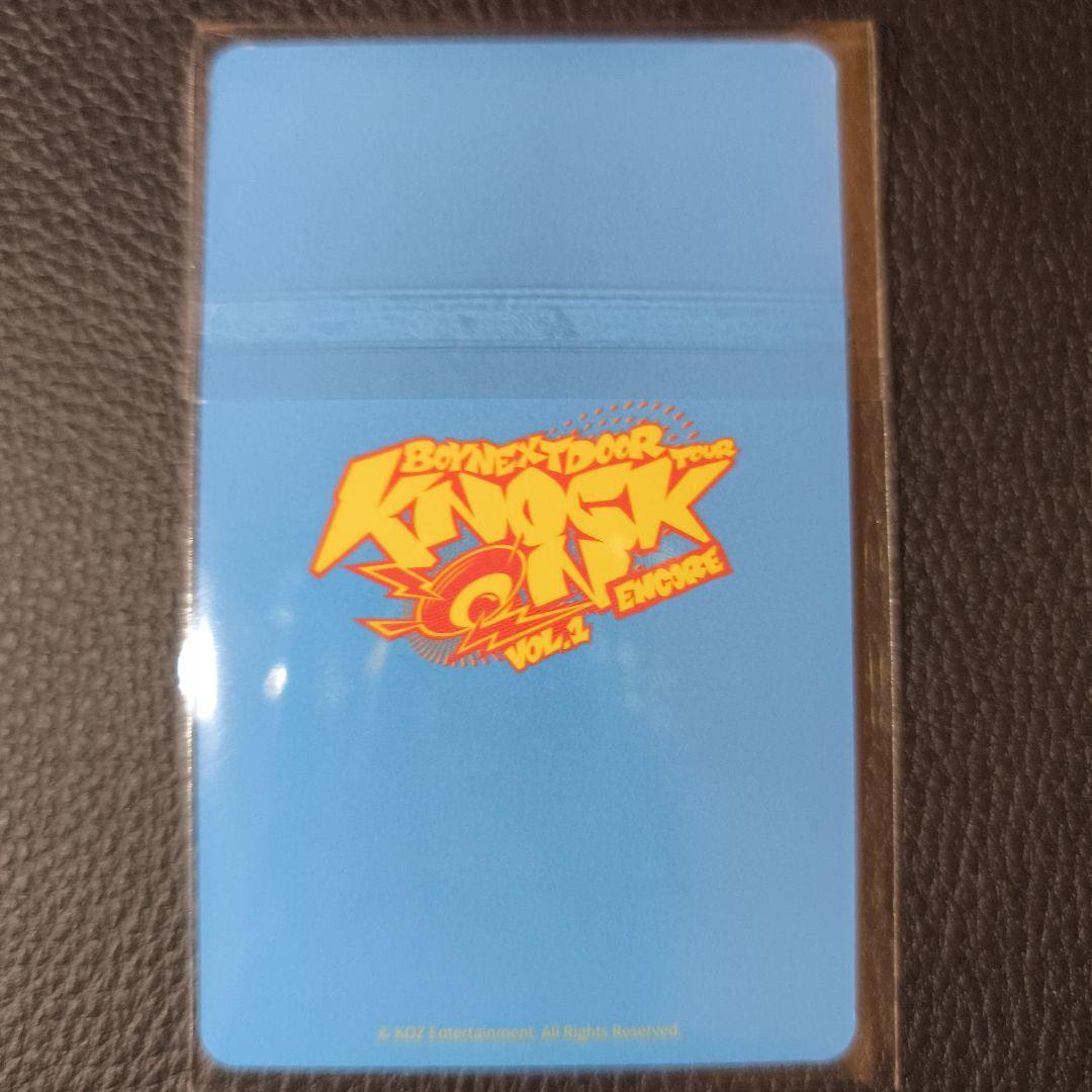 boynextdoor ジェヒョン 会場限定 FC トレカ ミョンジェヒョン - メルカリ