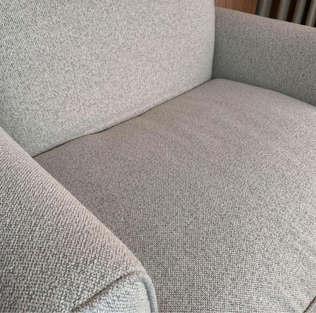 unico ウニコ WELM カバーリング ソファ 1.5S アイボリー