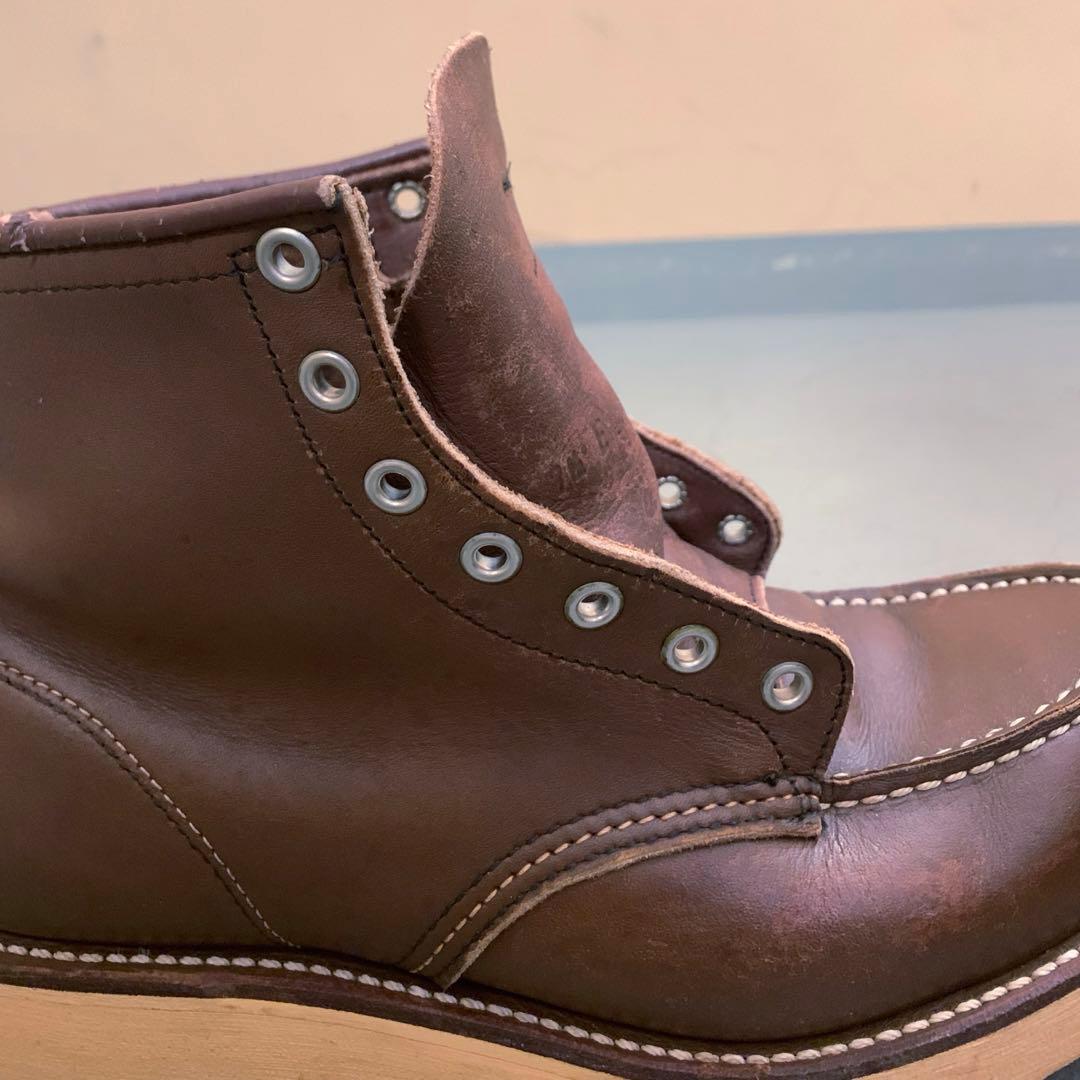旧羽タグ カカトOK RED WING レッドウィング 8855 茶 7.5E