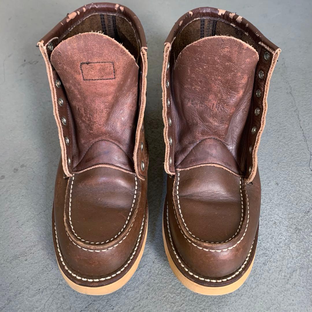 旧羽タグ カカトOK RED WING レッドウィング 8855 茶 7.5E