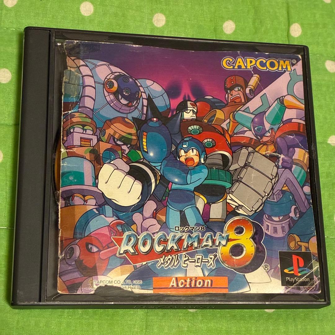 ロックマン8 メタルヒーローズ PS版 - メルカリ