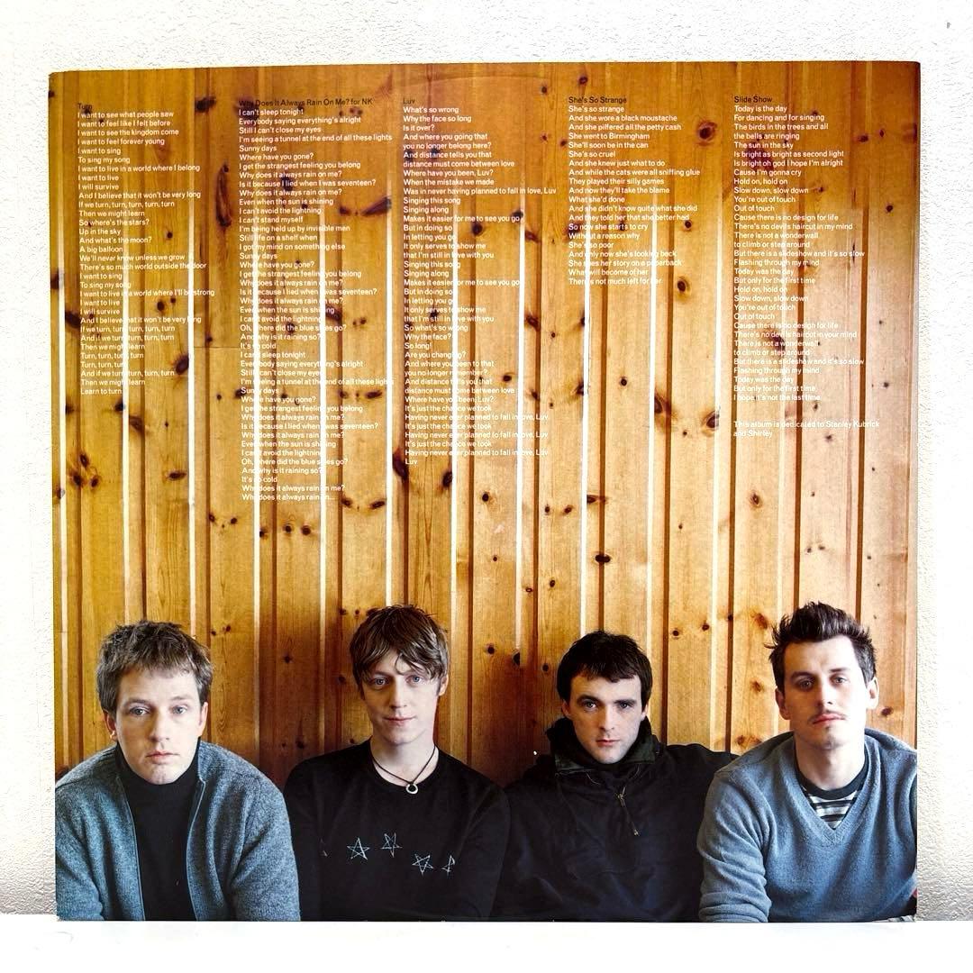 レア盤・UKオリジナル】トラヴィス The Man Who 初版ラベル音質凄音